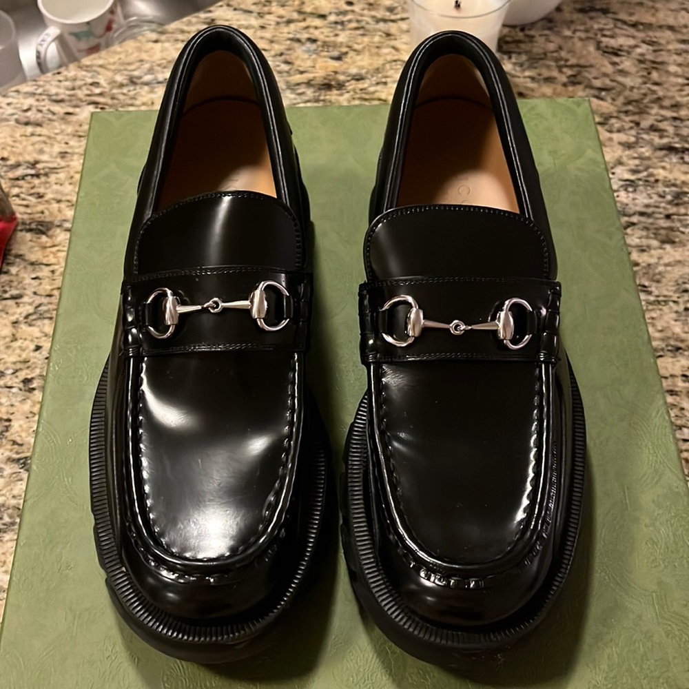 GUCCI MENS LOAFER LUG SOLE